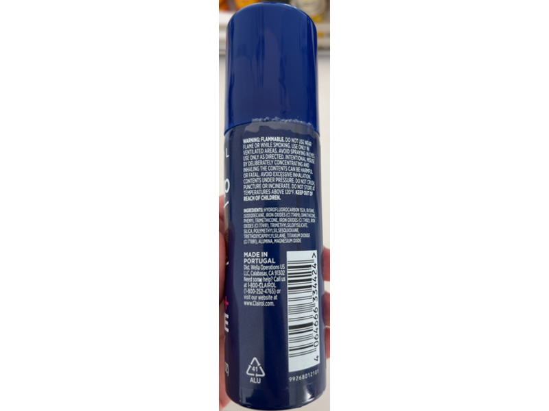 Clairol Root Touch-Up Color + Volume 2-In-1 Spray, Medium Brown, 1.8 oz/52.7 g