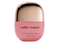 Nude By Nature Dewy Serum Blush Drops, 01 Pink Petal, 0.5 fl oz/15 mL - thumbnail 1