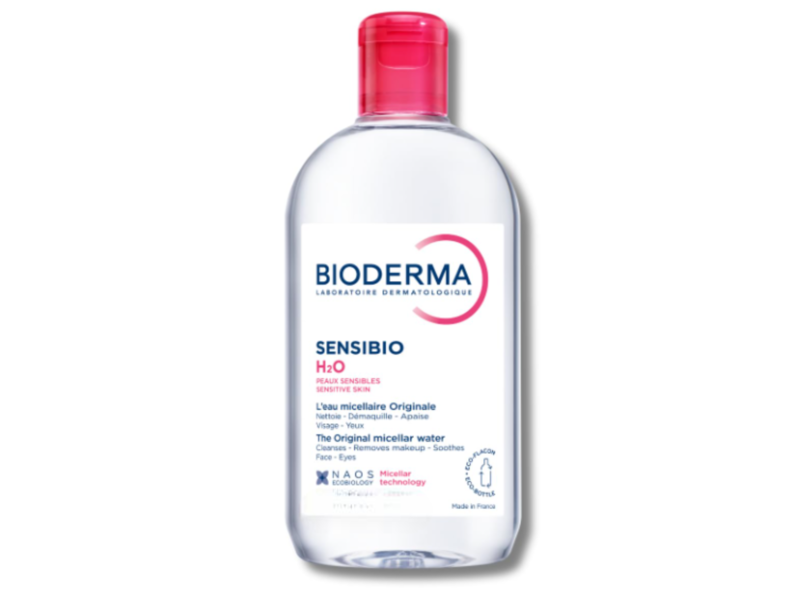 Bioderma Sensibio H2O Micellar Water Makeup Remover, 16.7 fl oz/500 mL