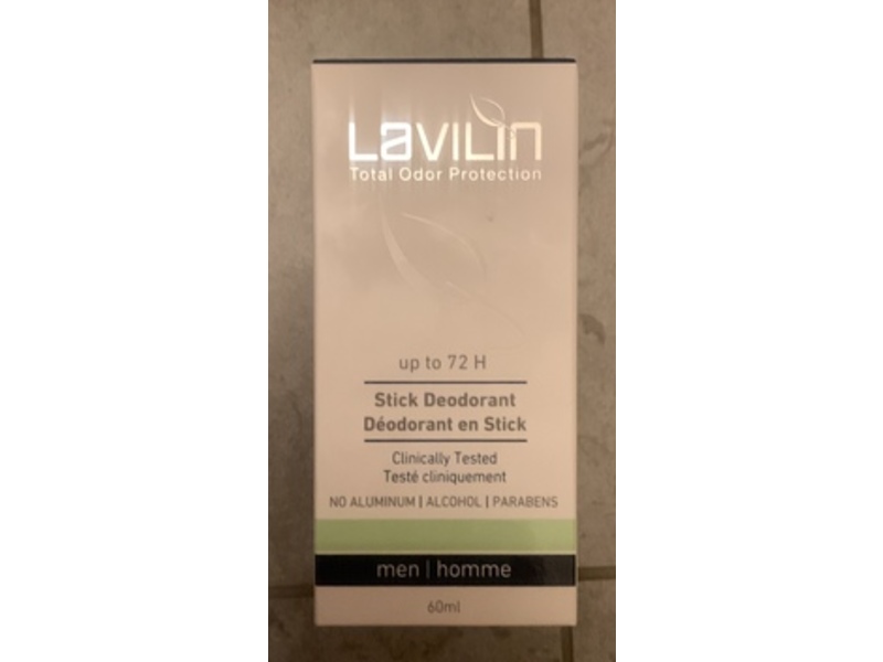 Lavilin Stick Deodorant, Men, 60 mL