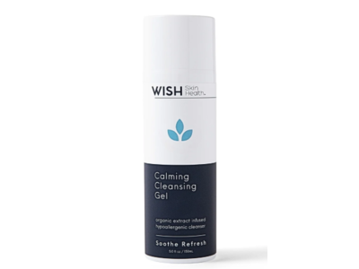 Wish Skin Helath Calming Cleansing Gel, Soothe Refesh, 5.0 fl oz/150 mL