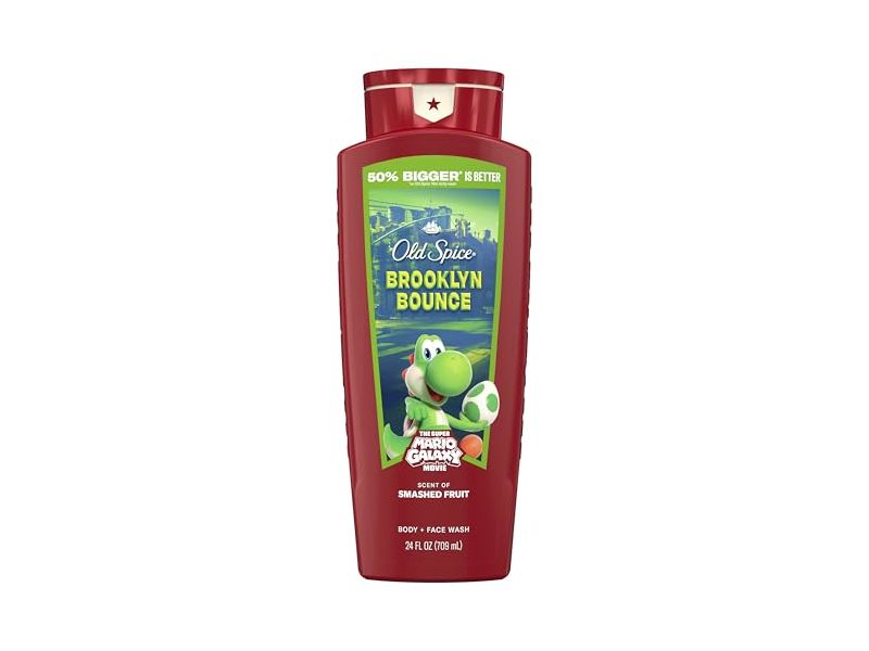 Old Spice Body + Face Wash, Smashed Fruit, 24 fl oz/709 mL