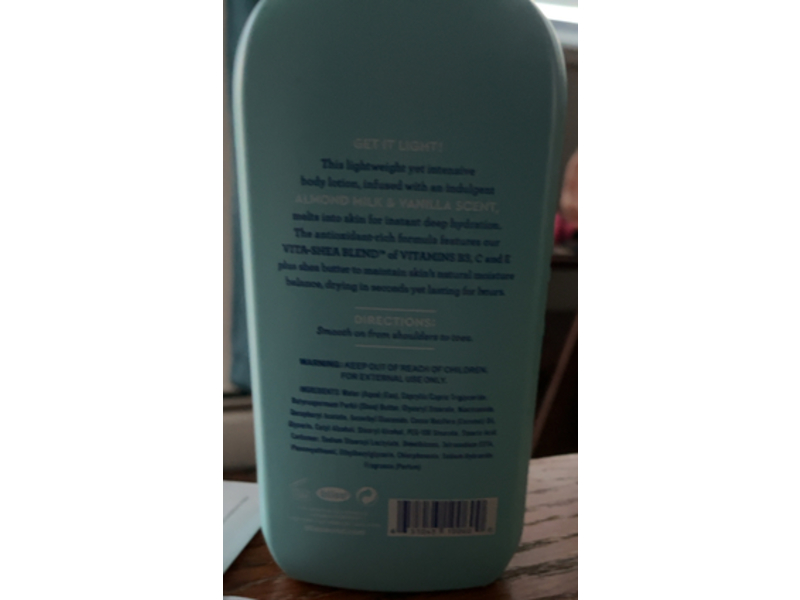 Bliss Cloud 9 Body Lotion, Almond Milk & Vanilla, 16 fl oz/470 mL, Pack Of 3