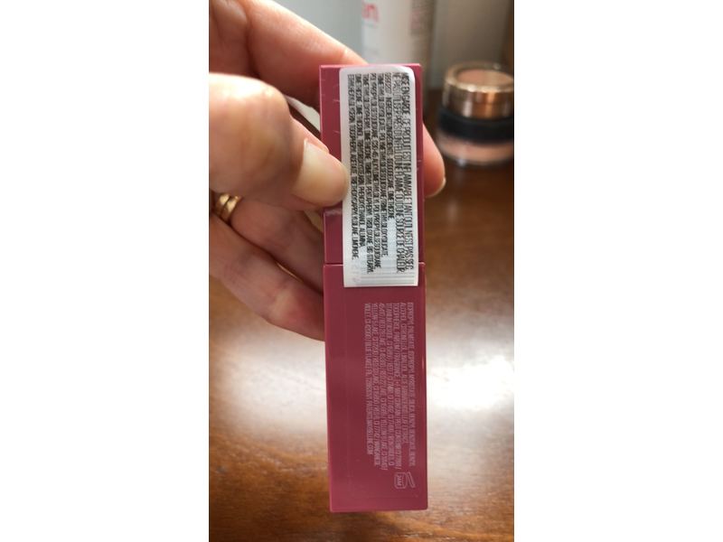 Maybelline Super Stay Vinyl Ink Liquid Lipstick, Coy, Rose Mauve Nude, 0.1400 oz