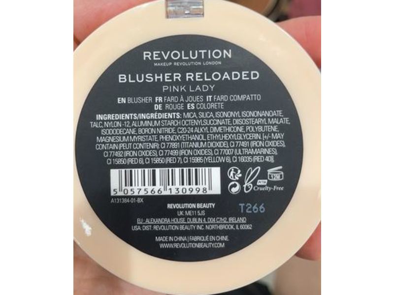 Makeup Revolution Blusher Reloaded, Pink Lady, 7.5 g