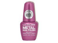 L.A. Colors Metal Nail Polish, Rose Mimosa, 0.44 fl oz/13 mL - Image 2