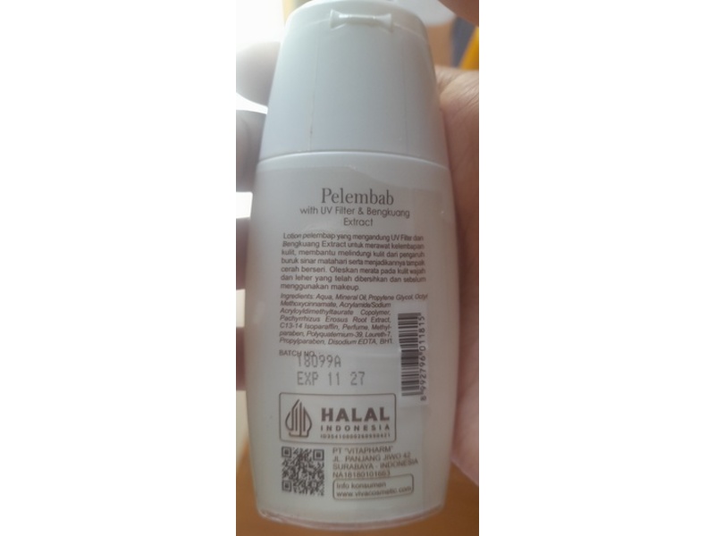 Viva Pelembab Moisturizier, Bangkuang Extract, 30 mL