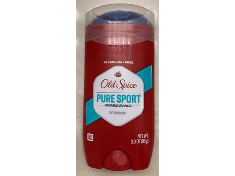 Old Spice Deodorant, Pure Sport, 3.0 oz/85 g, Pack Of 6