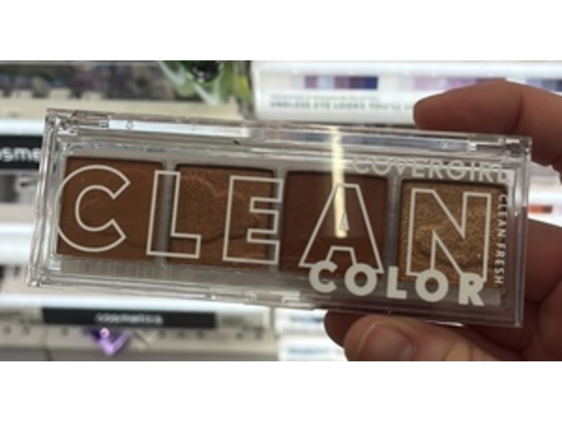 Cover Girl Clean Color Eyeshadow, 252 Spiced Copper, 0.14 oz/4 g