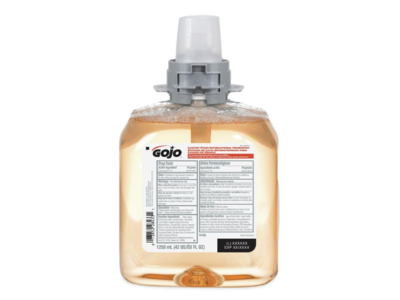 Gojo Luxury Antibacterial Foam Handwash, Fresh Fruit, 42 fl oz/1250 mL, pack of 4