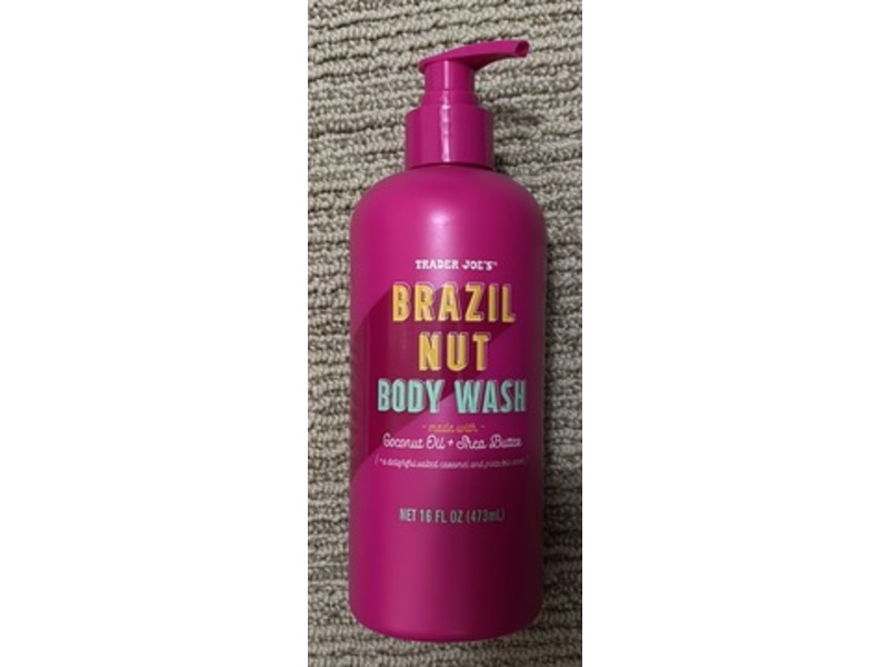 Trader Joe's Brazil Nut Body Wash, Coconut Oil & Shea Butter, 16 fl oz/473 mL