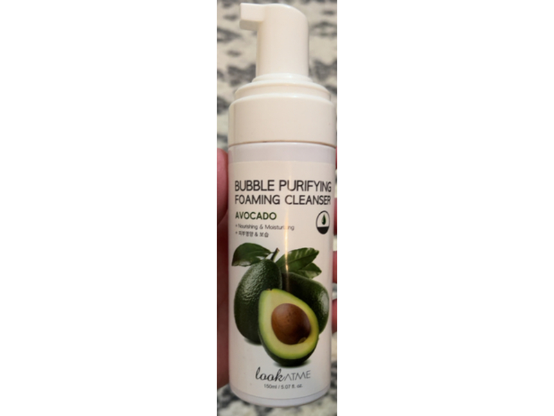 Look At Me Bubble Purifing Foming Cleanser, Avocado, 5.07 fl oz/150 mL