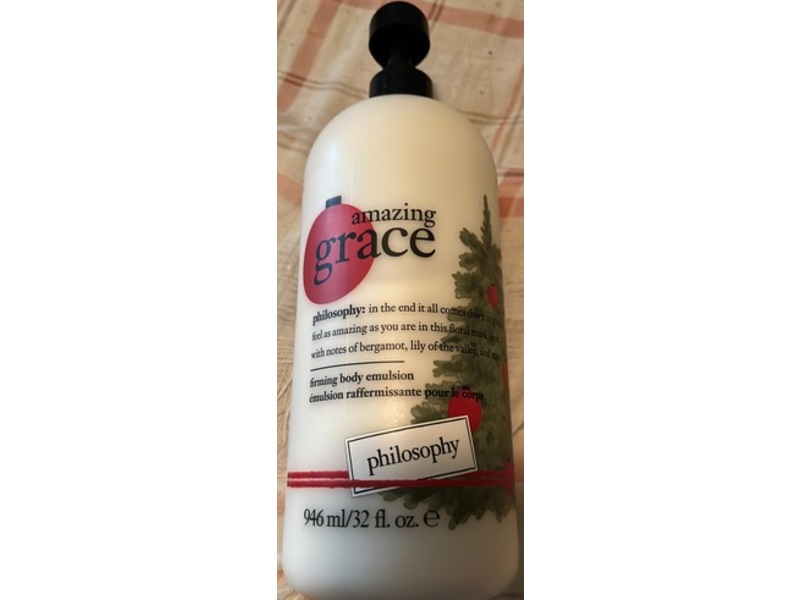Philosophy Amazing Grace Firming Body Emulsion, 32 fl oz/946 mL