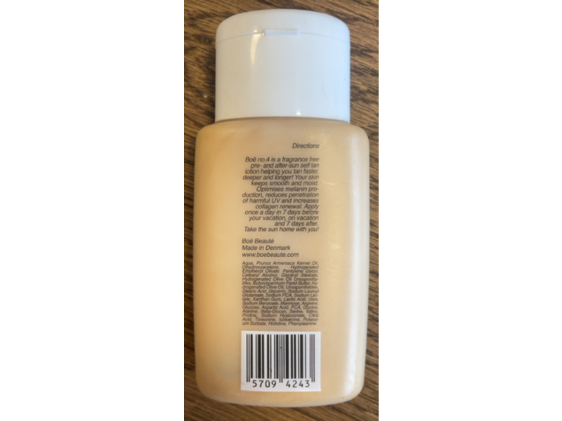 Boe No. 4 Tan Maximizer After Sun & Self Tan, 3.38 mL/100 mL