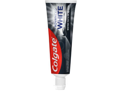 Colgate Advanced White Toothpaste, Charcoal, 75 mL