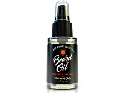 Wild Willies Beard Co Premium Oil & Conditioner Beard Oil, 2 fl oz/59.41 mL