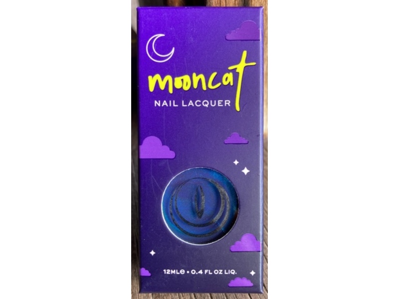 Mooncat Nail Lacquer, Dark Night Of The Soul, 0.4 fl oz/12 mL
