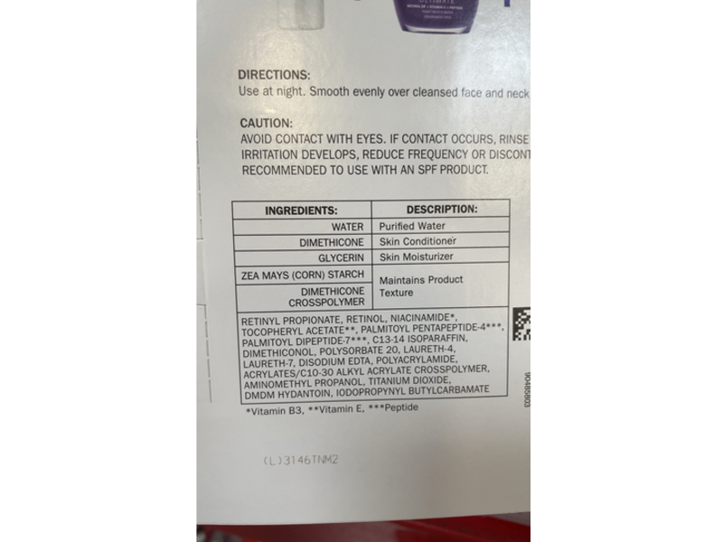 Olay Ultimate Night Moisturizer, Retinol 24 + Vitamin E + Peptide, 3.4 oz/96 g, Pack Of 2