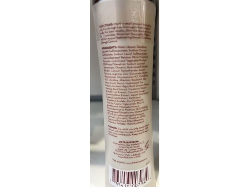 Keranique Scalp Replenishing Shampoo, 8 fl oz/240 mL
