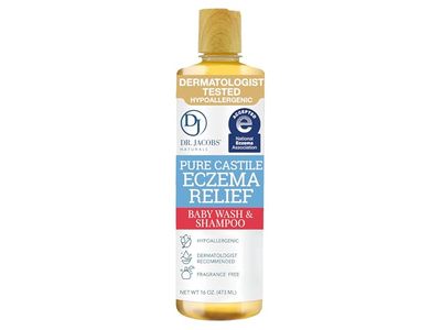 Dr. Jacobs Pure Castile Baby Wash & Shampoo, 16 fl oz/473 mL