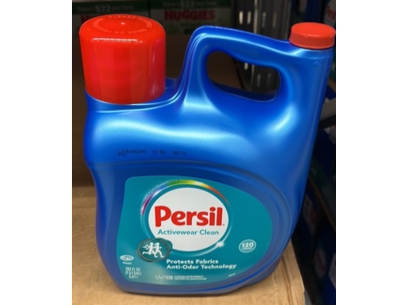 Persil Activewear Clean Laundry Detergent, 120 Loads, 202 fl oz/5.9 L