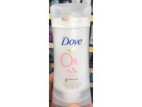 Dove 0% Aluminum Deodorant, Stick Rose Petals, 2.6 oz/74 g - thumbnail 2