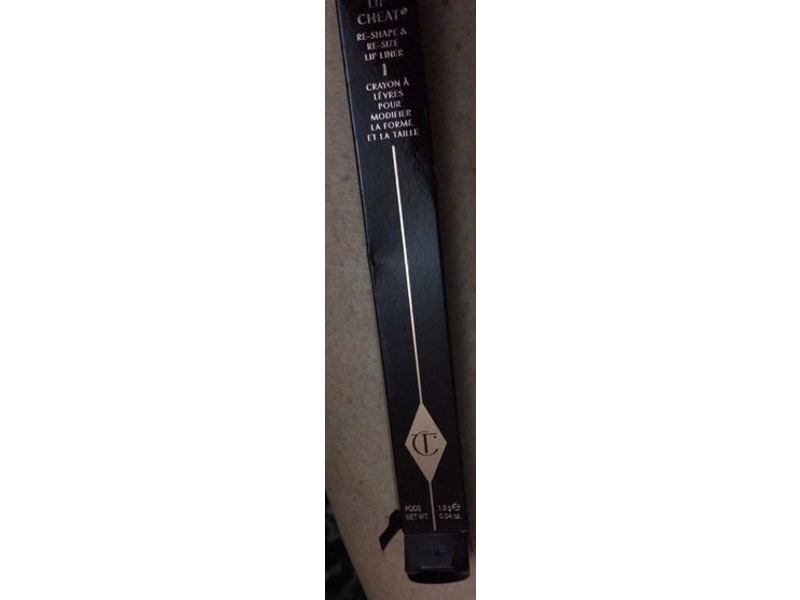 Charlotte Tilbury Lip Cheat Re-Shape & Re-Size Lip Liner, Pillow Talk, 0.04 oz/1.2 g