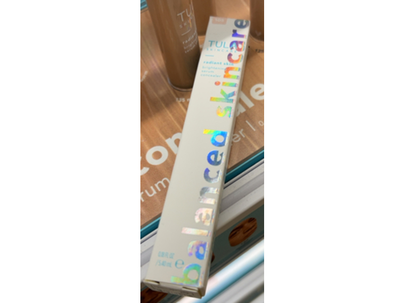 Tula Balanced Skin Care Radiant Skin Brightening Serum Concealer, 105, 0.18 fl oz/5.40 mL