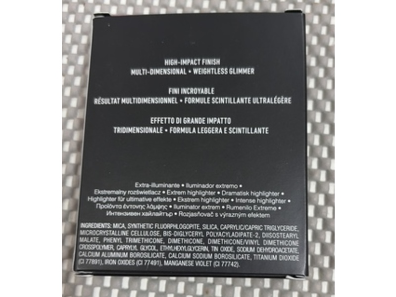 KVD Beauty Metal Crush Extreme Highlighter, Roseshock, 0.18 oz/5.2 g