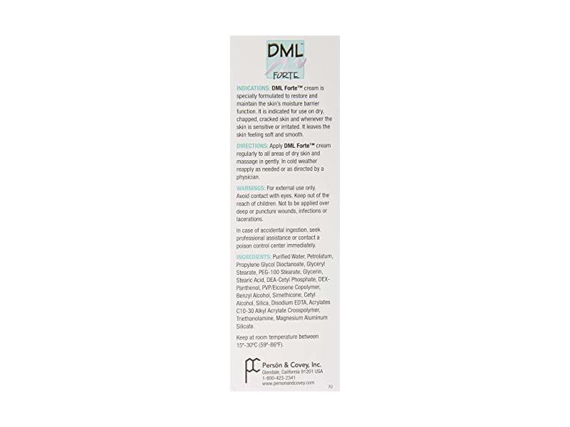 Dml Forte Superior Moisturizing Cream, 4 oz / 113 g