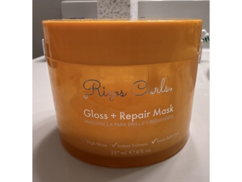 Rizos Curls Gloss+Repair Mask, 8 fl oz/237 mL