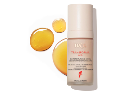 toty. Transforma AHA 360º Retexturizing Serum, 1 fl oz/30 mL