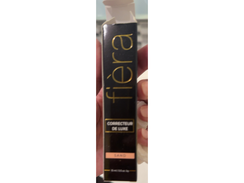 Fiera Luxury Concealer, Sand, 0.5 fl oz/15 mL