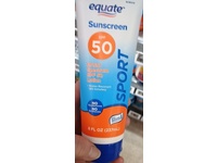 Equate Sport Sunscreen Lotion, SPF 50, 8 fl oz/ 237 mL - thumbnail 2