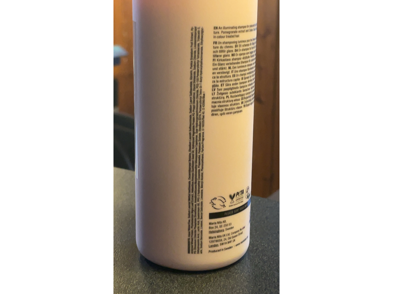 Maria Nila Luminous Colour Shampoo, 11.8 fl oz/350 mL