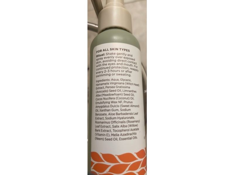 Nour.ish Don't Bug Me Keep Away Spray, Citronella + Eucalyptus, 4 oz/113 g