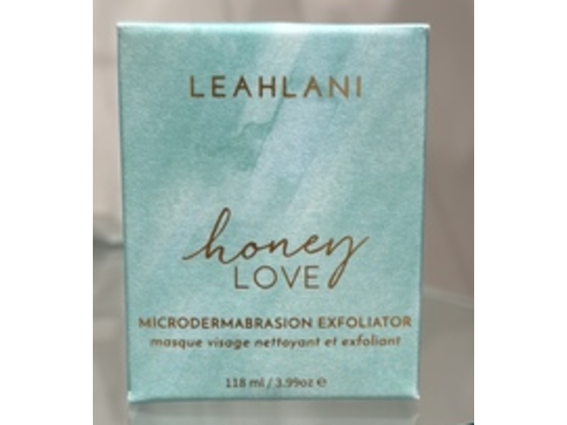 Leahlani Microdermabrasion Exfoliator, Honey Love, 3.99 oz/118 mL