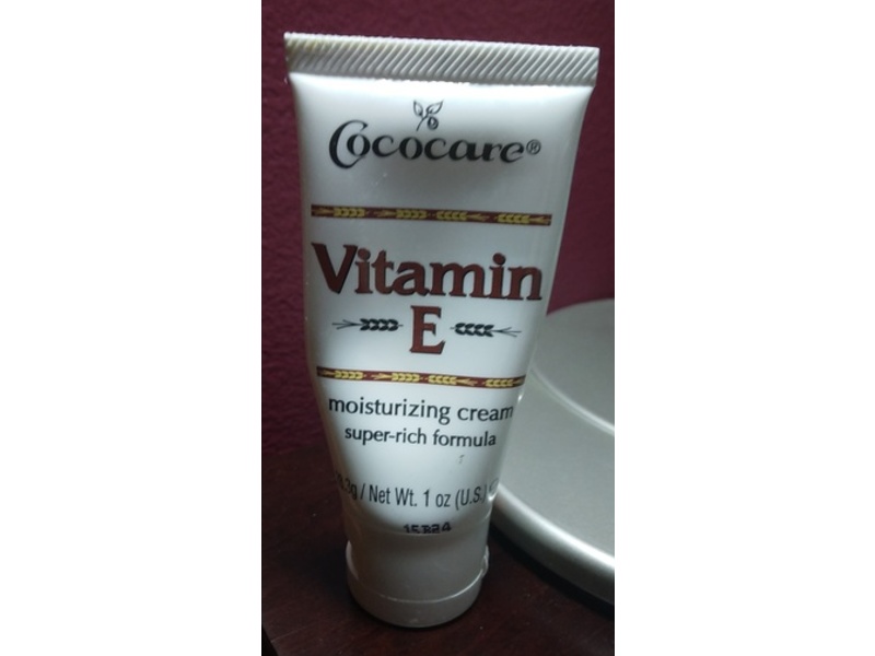 Coco Care Moisturizing Cream, Vitamin E, 1 oz/28.3 g