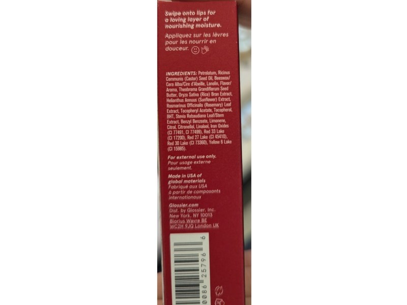 Glossier Balm Dotcom Lip Balm, Black Cherry, 0.5 fl oz/15 mL