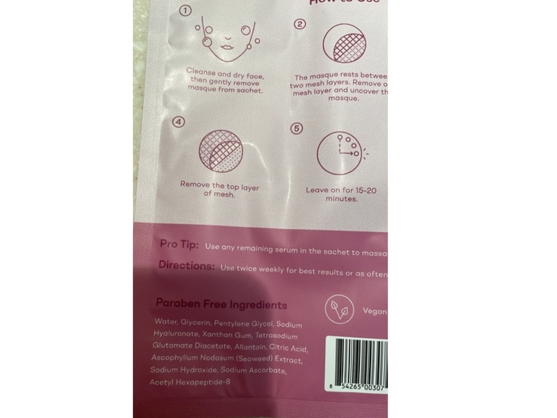 LightStim Baby Soft Sheet Masque, 0.5 fl oz/15 mL, 6 Count