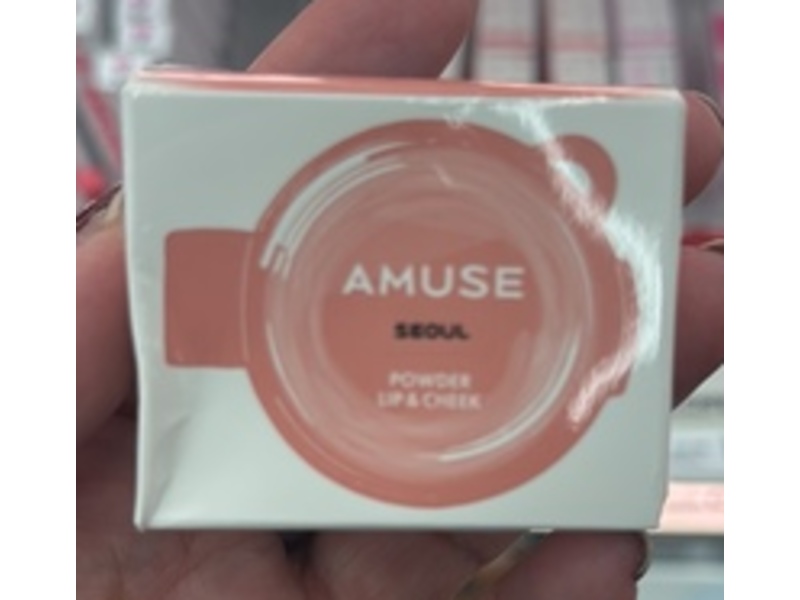 Amuse Seoul Lip & Cheek Powder, 03 Mocha, 4 g