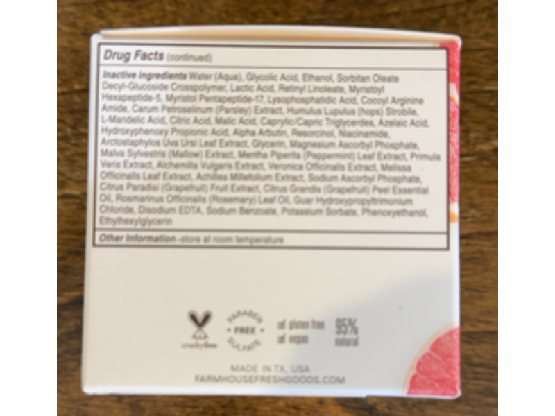 Farmhouse Fresh C Of Change Clinical Peel Pads, 50 Count