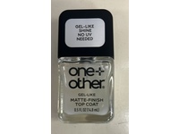 One+Other Gel-Like Matte Finish Top Coat, 0.5 fl oz/14.8 mL - thumbnail 2