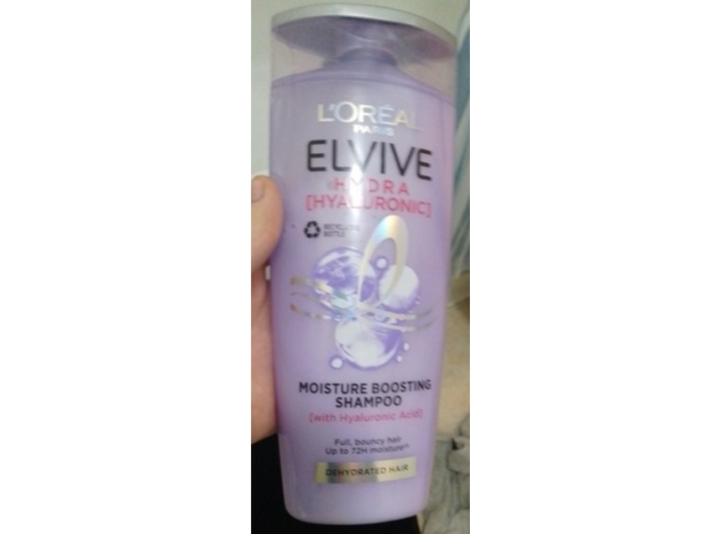 L'oreal Paris Elvive Moisture boosting Shampoo, Hyaluronic Acid, 250 mL