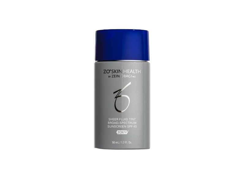 ZO Skin Health By Zein Obagi Sheer Fluid Tint Sunscreen, SPF 45, Fair-Light, 1.7 fl oz/50 mL