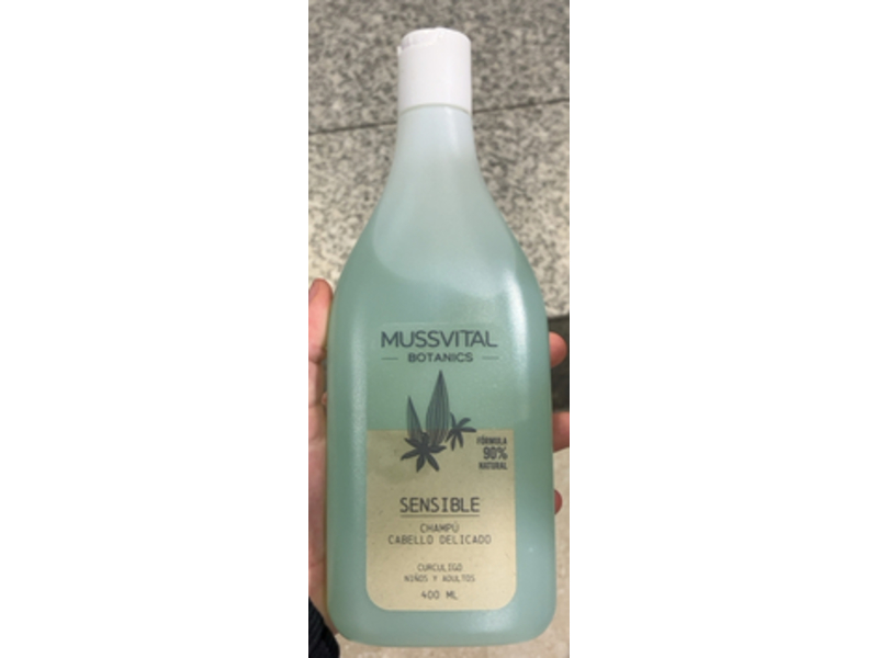 Mussvital Botanics Sensitive Hair Shampoo, 400 mL