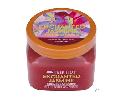 Tree Hut Shea Sugar Scrub, Enchanted Jasmine, 18 oz/510 g