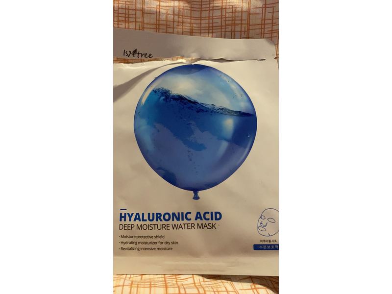 Isntree Deep Moisture Water Mask, Hyaluronic Acid