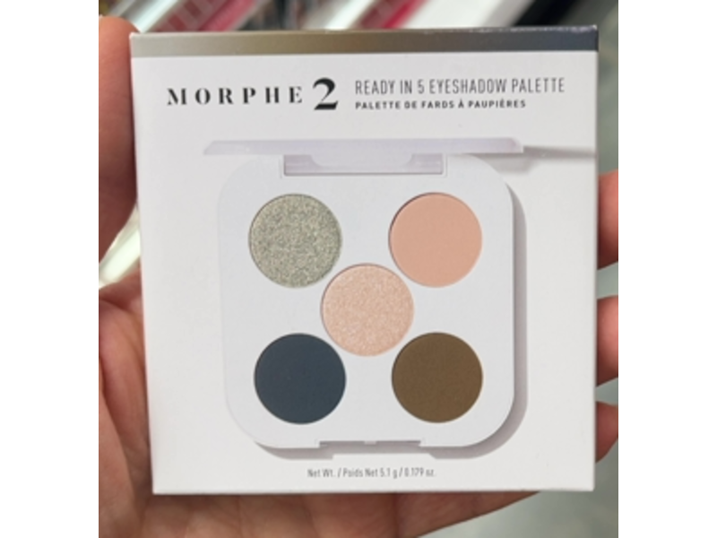 Morphe 2 Ready In 5 Eyeshadow Palette, Welcome To Miami, 0.179 oz/5.1 g