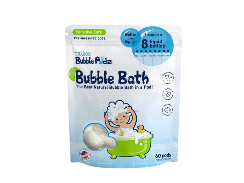 TruKid Bubble Podz Bubble Bath, 60 Count